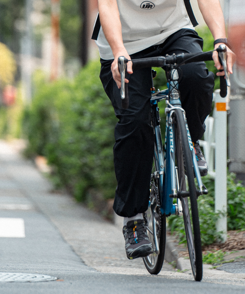 417 EDIFICE（フォーワンセブンエディフィス）の「”ワッシャーナイロン”イージーワイドパンツ（その他パンツ・メンズ・ブラック・MEDIUM/LARGE）」の20枚目の写真