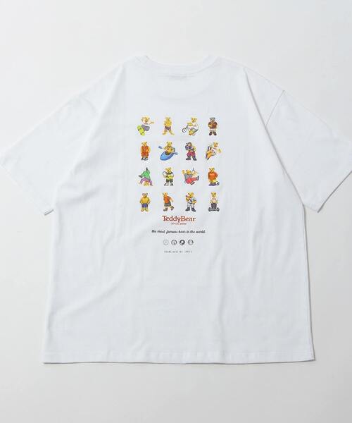 【MASTER FRAME/マスターフレーム】TeddyBear many bear Tシャツ MASTER FRAME/マスターフレーム】TeddyBear 刺繍Tシャツ（T