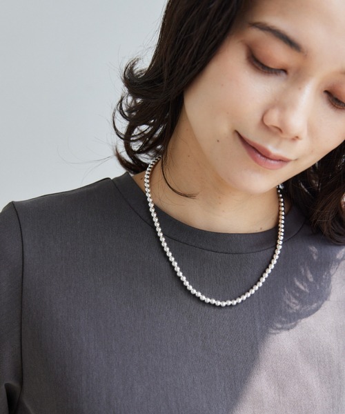 BARNYARDSTORM（バンヤードストーム）の「BARNYARDSTORM / ボールチェーンネックレス5mm（ネックレス・レディース・その他1・FREE）」の18枚目の写真