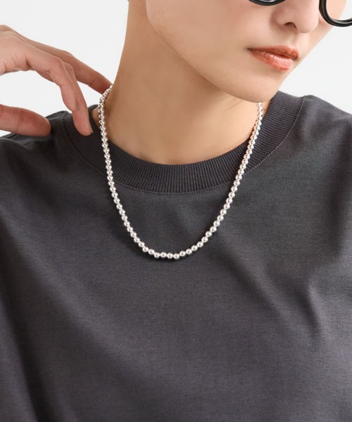 BARNYARDSTORM（バンヤードストーム）の「BARNYARDSTORM / ボールチェーンネックレス5mm（ネックレス・レディース・その他1・FREE）」の19枚目の写真