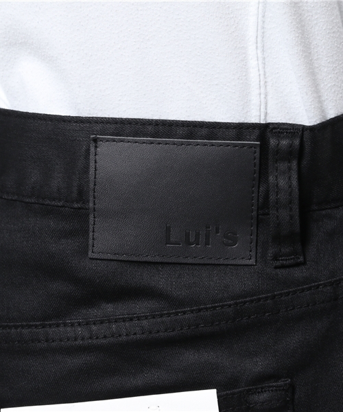 Lui's（ルイス）の「Lui's(ルイス) スリムスキニーデニムパンツ（デニムパンツ・メンズ・ブラック/ダークブルー・MEDIUM/LARGE/SMALL）」の8枚目の写真