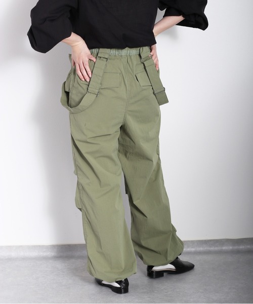 cepo(セポ)の「コンバットサスペンダーパンツ(その他パンツ・レディース・オリーブ/ブラック/オフホワイト・M/S)」の6枚目の写真