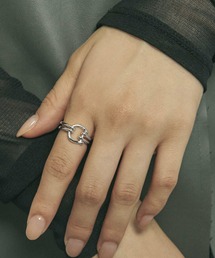 ダブル 指輪」に該当するリングファッション通販 - ZOZOTOWN