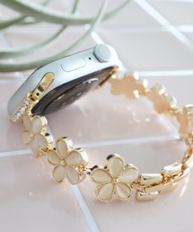 tiny tiny | Apple Watch / アップルウォッチ フラワーブレスレット[tiny tiny(ティニーティニー)](スマホグッズ)