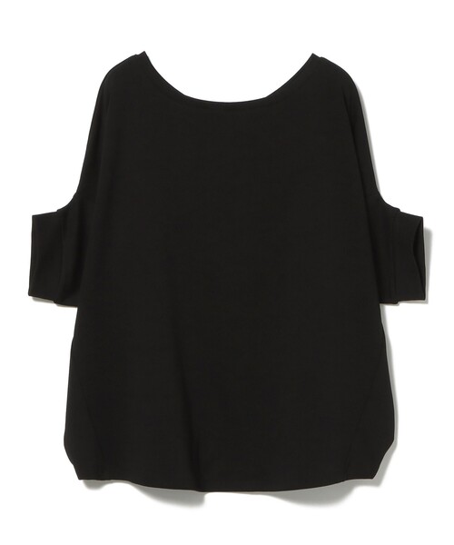 BEAMS HEART（ビームスハート）の「BEAMS HEART / ドレープ オーバー プルオーバー（Tシャツ/カットソー・レディース・ブラック/イエロー/オフホワイト・FREE）」の20枚目の写真