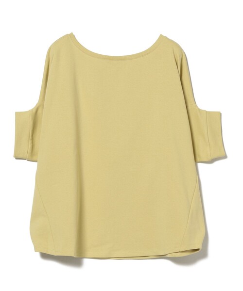 BEAMS HEART（ビームスハート）の「BEAMS HEART / ドレープ オーバー プルオーバー（Tシャツ/カットソー・レディース・ブラック/イエロー/オフホワイト・FREE）」の22枚目の写真