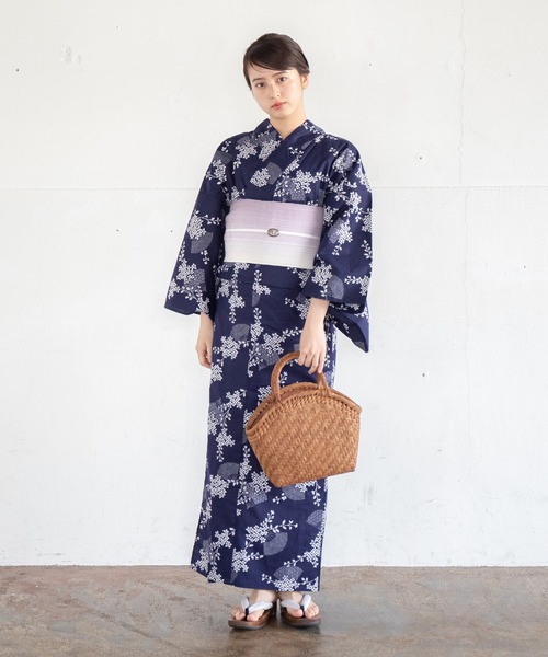 セール】【二橋染工場】捺染こだわり浴衣2点セット（浴衣）｜ゆかた館