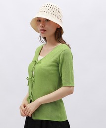 LAKOLE | 2WAYラメリボンカーディガン / 129025(カーディガン/ボレロ)