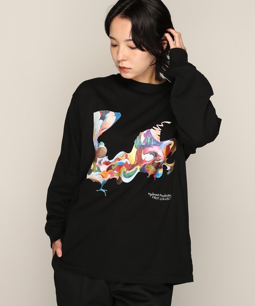 THE FIRST - 【新品】BE:FIRST 写真展　グッズ　ロングスリーブTシャツ　ブラック 1-1_157fc36d-d62d-4e43-9694-