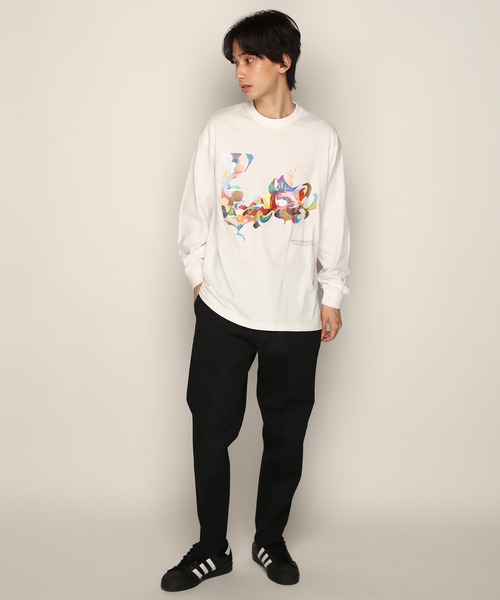 お歳暮 Nujabes】ヌジャベス First ロングスリーブ（Tシャツ Collection トップス