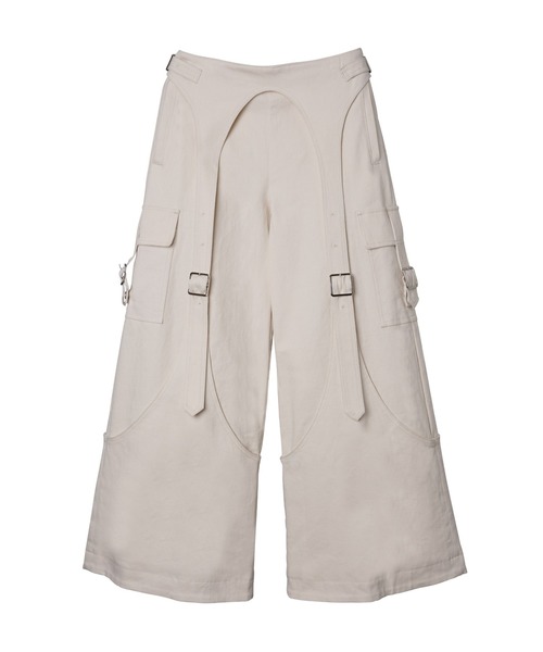 PAMEO POSE（パメオポーズ）の「Drill Belted Baggy Trousers（その他