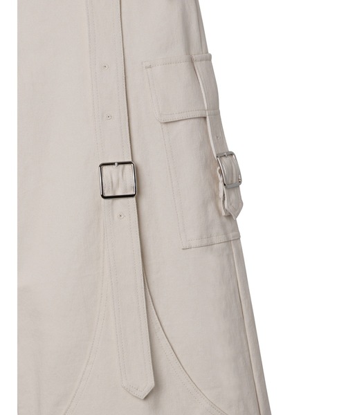 PAMEO POSE(パメオポーズ)の「Drill Belted Baggy Trousers(その他パンツ・レディース・アイボリー/ブラック・SMALL/MEDIUM)」の18枚目の写真