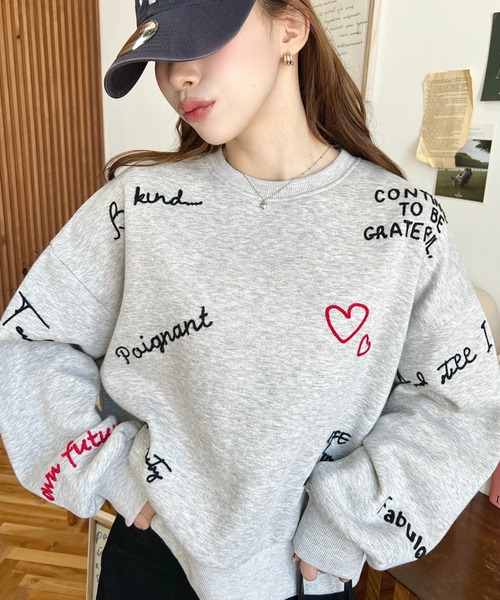 CARVEN 落書き調刺繍スウェット 7170TS01 CARVEN 落書き調刺繍スウェット 7170TS01 - メルカリ