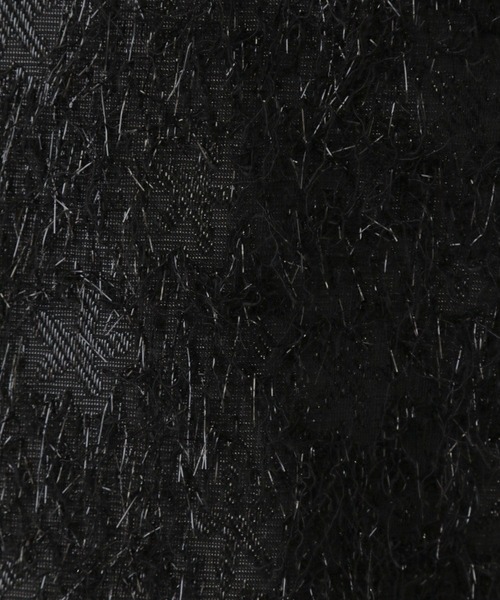 A part by（アパートバイ）の「ラメフェザーキャミワンピース（ワンピース・レディース・ブラック/アイボリー・FREE）」の11枚目の写真