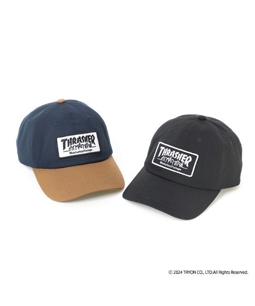 Manhattan Portage(マンハッタンポーテージ)の「THERASHER 6Panel Cap(キャップ・メンズ・ネイビー/ブラック・FREE)」の9枚目の写真