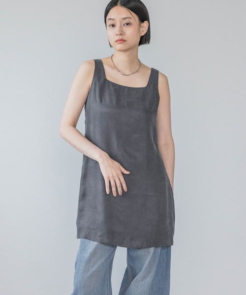 MACHATT ブラックノースリーブチュニック 楽天市場】【美品】 MACHATT / マチャット | スリット