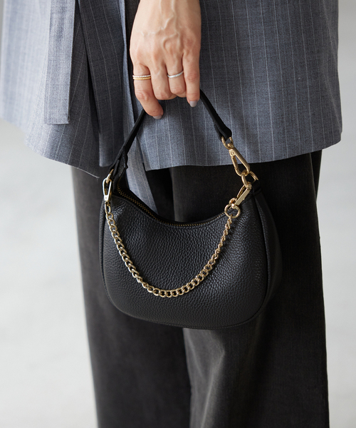 IENA（イエナ）の「AULENTTI/オウレンティ レザーミニBAG AN