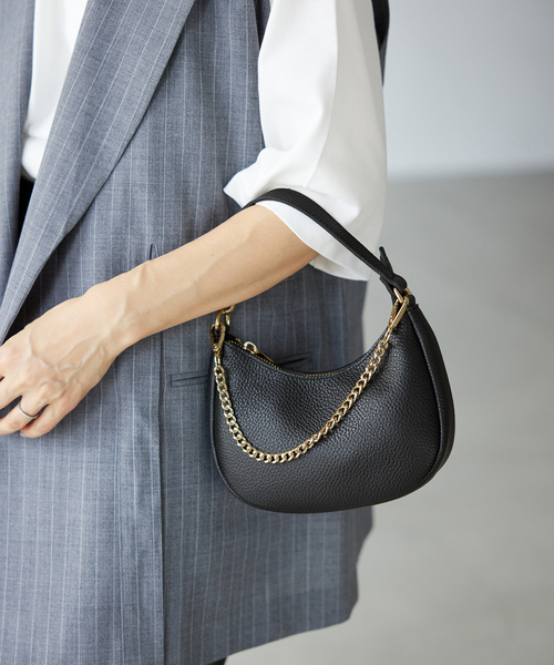 IENA（イエナ）の「AULENTTI/オウレンティ レザーミニBAG AN
