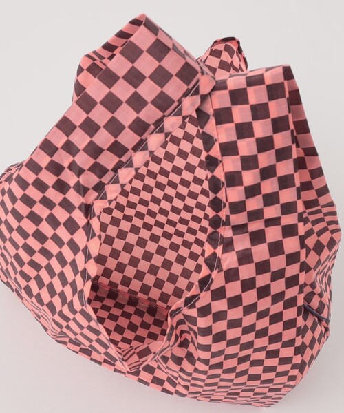 【BAGGU】ローズ チェッカーボード 赤 ベビー Baby バグー BAGGU】ローズ チェッカーボード 赤 ベビー Baby バグー - エコ