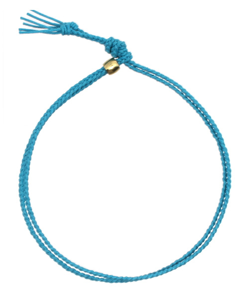 Esperanto（エスペラント）の「esperanto (エスペラント) / コード アンクレット（アンクレット・メンズ・サックスブルー/イエロー/その他1/その他2/その他3/ブラウン/オフホワイト/ブルー/グリーン/レッド/ブラック/シルバー/ゴールド/ネイビー/ダークグリーン系・ONE SIZE）」の18枚目の写真