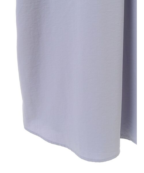 CRAFT STANDARD BOUTIQUE（クラフトスタンダードブティック）の「デシンフリルワンピース　◆（シャツワンピース・レディース・パープル/グリーン/オフホワイト/ブラック・FREE）」の22枚目の写真