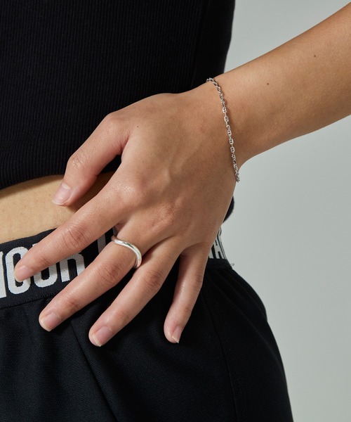 ROZY（ロージィー）の「【SV】シルバーウェーブリング（リング・レディース・シルバー系2/シルバー系1・#11）」の3枚目の写真