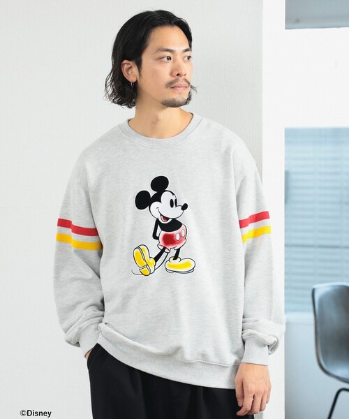 B:MING by BEAMS（ビーミングバイビームス）の「【別注】Disney / SWEATSHIRT（スウェット・メンズ・ブラック/ライトグレー・SMALL/MEDIUM/LARGE/X-LARGE）」の11枚目の写真