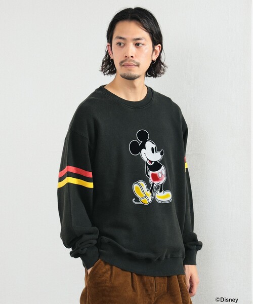 B:MING by BEAMS（ビーミングバイビームス）の「【別注】Disney / SWEATSHIRT（スウェット・メンズ・ブラック/ライトグレー・SMALL/MEDIUM/LARGE/X-LARGE）」の16枚目の写真
