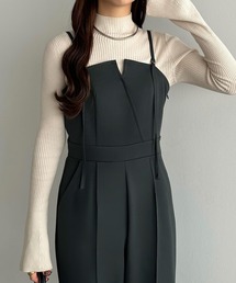 callautia | カシュクールデザインオールインワン(つなぎ/オールインワン)