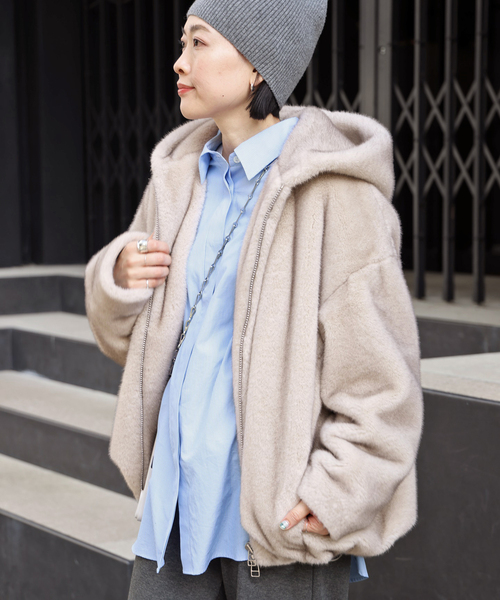 AP STUDIO（エーピーストゥディオ）の「追加ファーブルゾン（ブルゾン