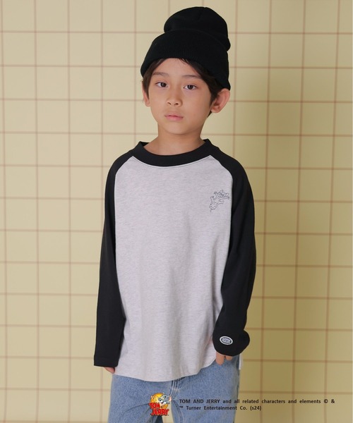 LEPSIM（レプシィム）の「【KIDS】【DISCUS／ディスカス】トム＊ジェリーロンT　144000（Tシャツ/カットソー・キッズ・ブルー/ブラック/レッド・140/120）」の4枚目の写真