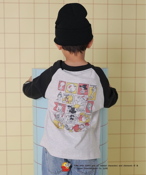LEPSIM（レプシィム）の「【KIDS】【DISCUS／ディスカス】トム＊ジェリーロンT　144000（Tシャツ/カットソー・キッズ・ブルー/ブラック/レッド・140/120）」の5枚目の写真