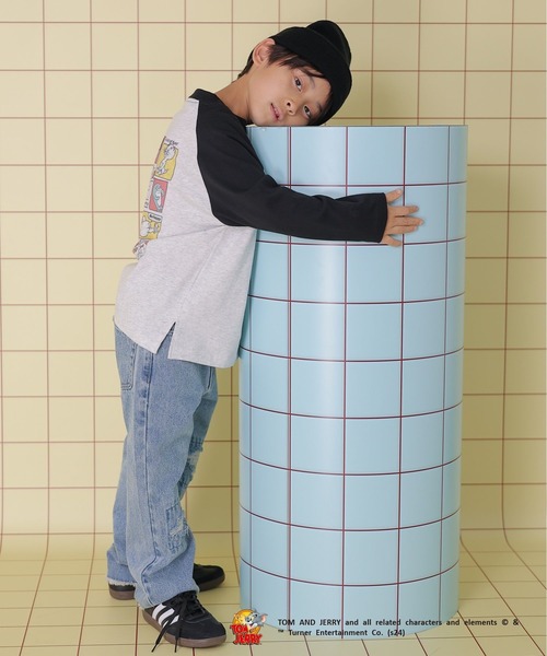 LEPSIM（レプシィム）の「【KIDS】【DISCUS／ディスカス】トム＊ジェリーロンT　144000（Tシャツ/カットソー・キッズ・ブルー/ブラック/レッド・140/120）」の8枚目の写真