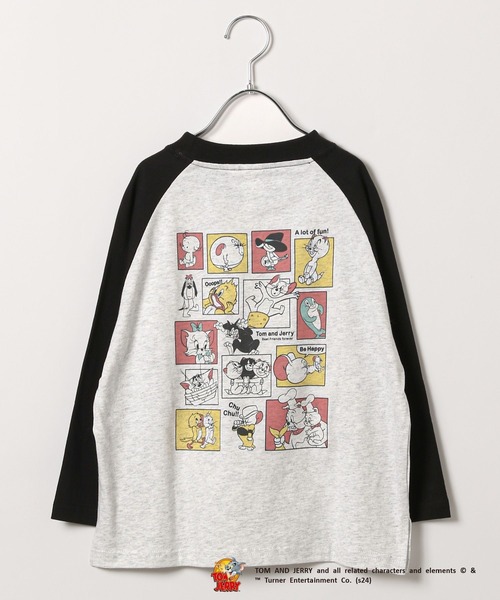 LEPSIM（レプシィム）の「【KIDS】【DISCUS／ディスカス】トム＊ジェリーロンT　144000（Tシャツ/カットソー・キッズ・ブルー/ブラック/レッド・140/120）」の13枚目の写真