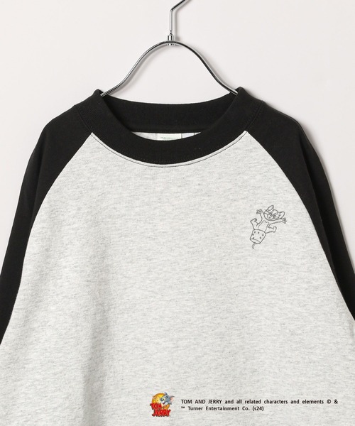 LEPSIM（レプシィム）の「【KIDS】【DISCUS／ディスカス】トム＊ジェリーロンT　144000（Tシャツ/カットソー・キッズ・ブルー/ブラック/レッド・140/120）」の14枚目の写真