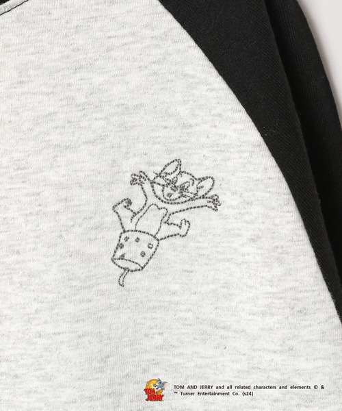 LEPSIM（レプシィム）の「【KIDS】【DISCUS／ディスカス】トム＊ジェリーロンT　144000（Tシャツ/カットソー・キッズ・ブルー/ブラック/レッド・140/120）」の19枚目の写真