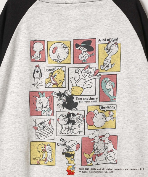 LEPSIM（レプシィム）の「【KIDS】【DISCUS／ディスカス】トム＊ジェリーロンT　144000（Tシャツ/カットソー・キッズ・ブルー/ブラック/レッド・140/120）」の21枚目の写真