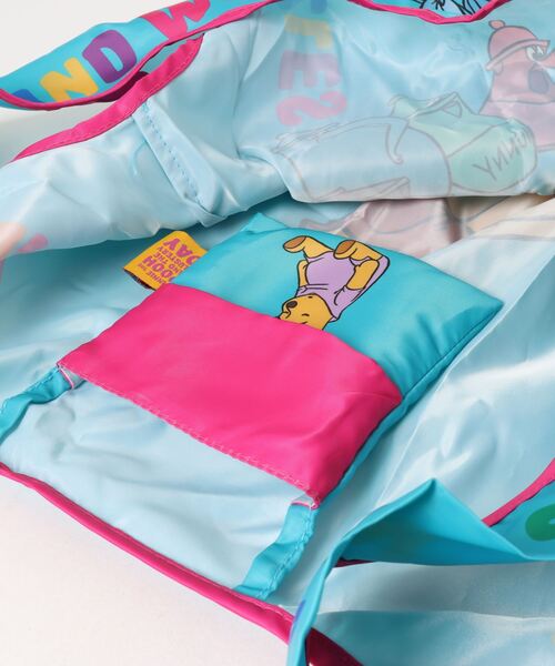 Disney（ディズニー）の「【 Disney 】 プーさん マルシェショッピングバッグ（エコバッグ/サブバッグ・レディース・ブルー/アイボリー・FREE）」の14枚目の写真