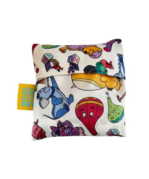 Disney（ディズニー）の「【 Disney 】 プーさん マルシェショッピングバッグ（エコバッグ/サブバッグ・レディース・ブルー/アイボリー・FREE）」の8枚目の写真