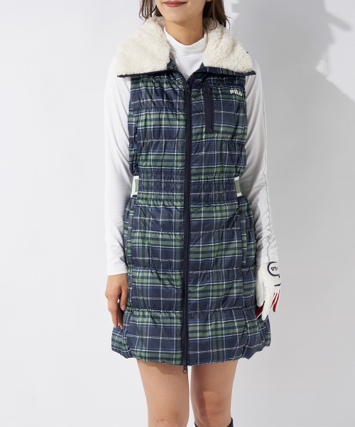 セール】【FILA GOLF/フィラゴルフ】レディース中綿入りワンピース