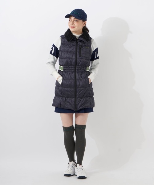 セール】【FILA GOLF/フィラゴルフ】レディース中綿入りワンピース