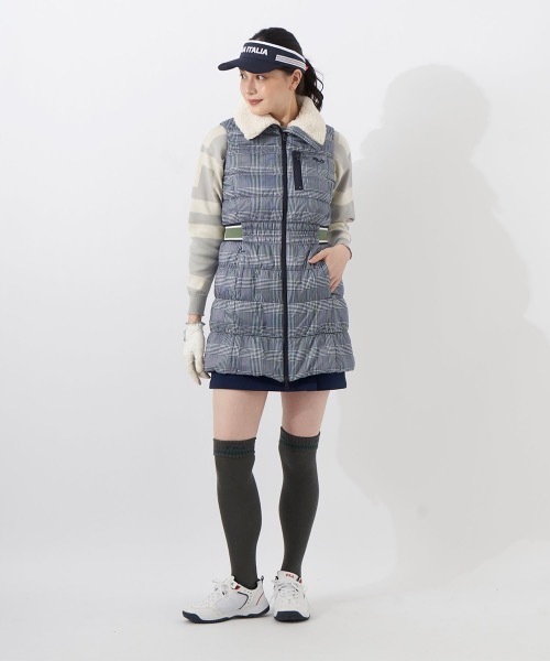 セール】【FILA GOLF/フィラゴルフ】レディース中綿入りワンピース
