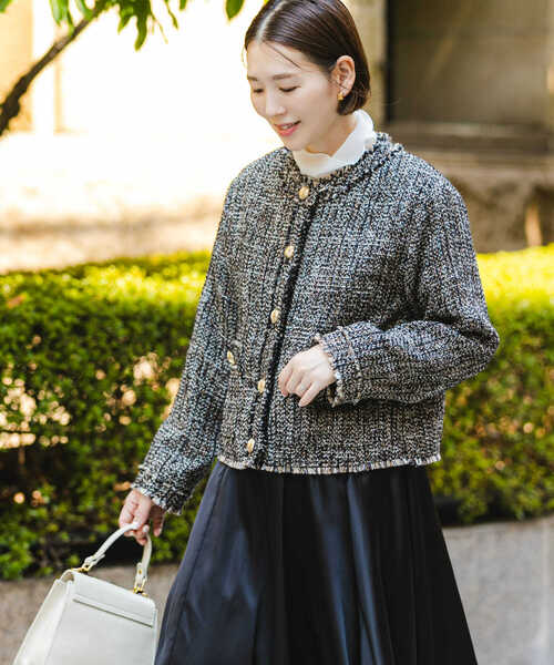 F by ROSSO（エフバイロッソ）の「F by ROSSO ミックスツイードノー