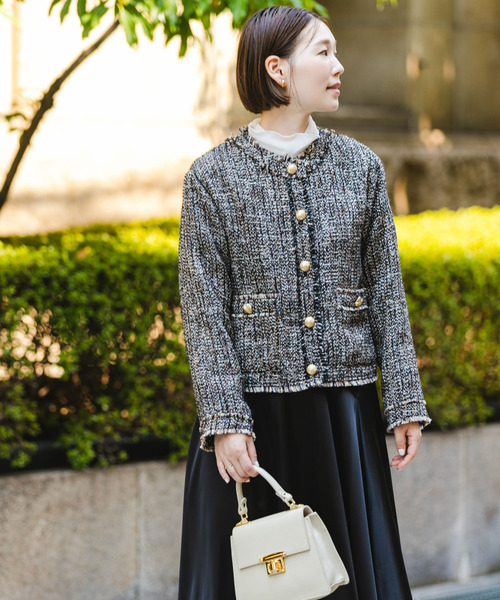 F by ROSSO（エフバイロッソ）の「F by ROSSO ミックスツイードノー