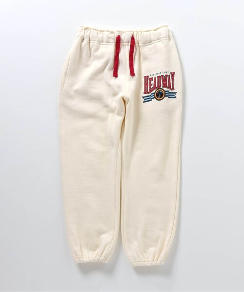 BREEZE(ブリーズ)の「【リンク・セットアップ可】カレッジバリエーションボトム(スウェットパンツ・キッズ・エメラルド/アイボリー/グレー/ローズ/ネイビー/イエロー・80/90/100/110/120/130/140/150/160)」の9枚目の写真