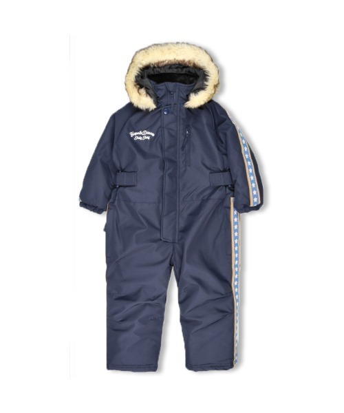 【セール】星・ハート柄ライン入りスノーコンビ（ロンパース）｜Jolly Jury（ジョリージュリー）