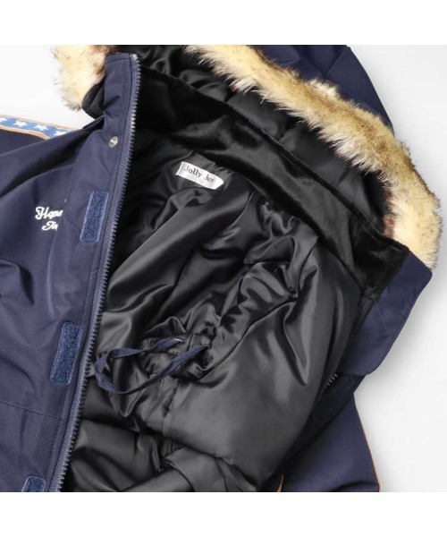 【セール】星・ハート柄ライン入りスノーコンビ（ロンパース）｜Jolly Jury（ジョリージュリー）