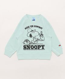 FRUIT OF THE LOOM | PEANUTSラグラントレーナー / スウェット / コラボ / ピーナッツ / スヌーピー / 長袖 / プリント / カジュアル / ユニセックス(スウェット)