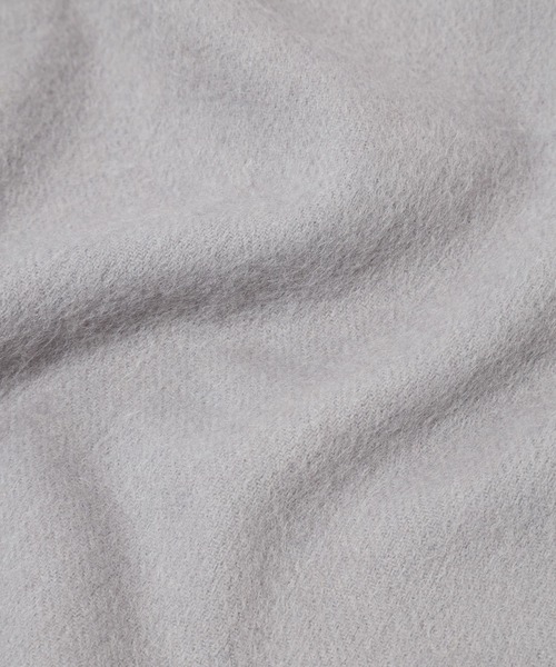 HARE（ハレ）の「ウールカシミヤマフラー(HARE)（マフラー・メンズ・レッド/ブラック/グレー・FREE）」の12枚目の写真