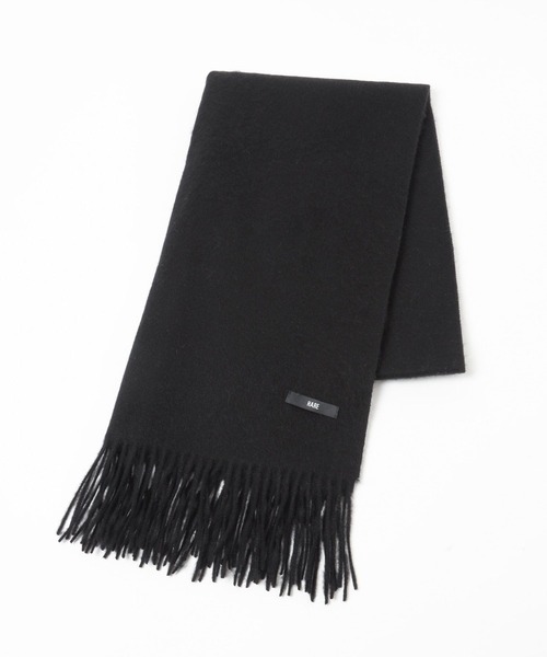 HARE（ハレ）の「ウールカシミヤマフラー(HARE)（マフラー・メンズ・レッド/ブラック/グレー・FREE）」の14枚目の写真